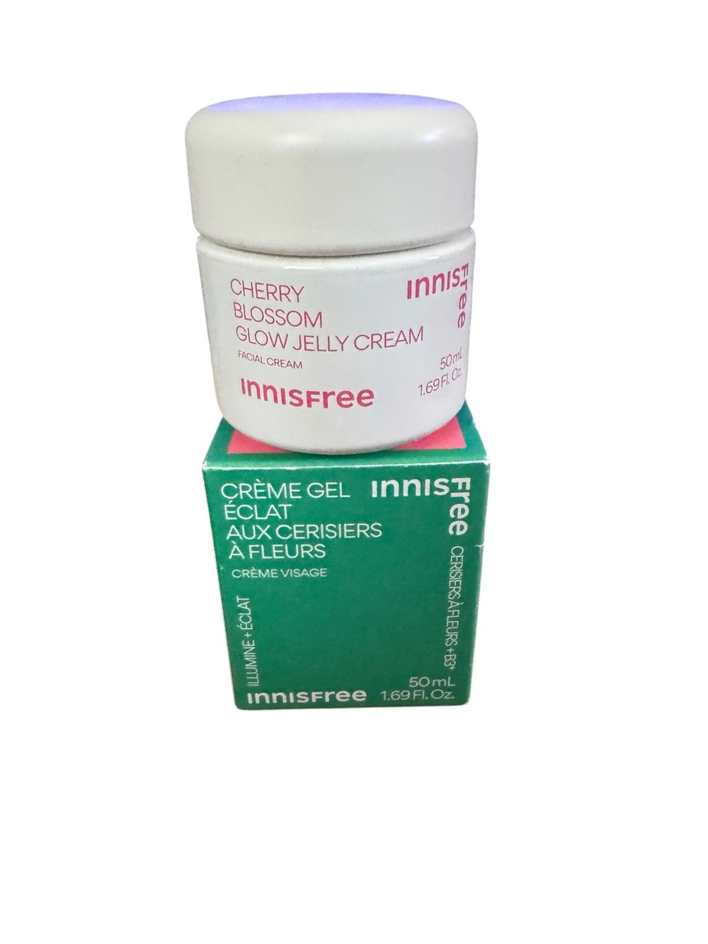 Innisfree Cherry Blossom Glow Jelly Cream - Pink